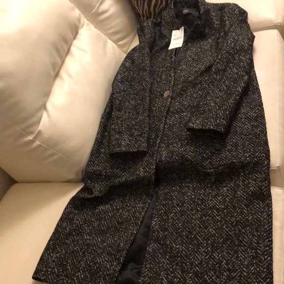 zara basic coat